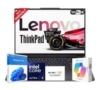 Lenovo Computer portatile aziendale WUXGA Thinkpad E16 da 16" di nuova generazione, Intel Core Ultra 5 125U, 64 GB di RAM, 1,5 TB di memoria (SSD da 1 TB + 500 GB esterna), tastiera retroilluminata