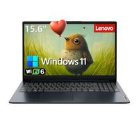 Lenovo Computer portatile da 15,6 pollici per affari e studenti, processore Intel Dual Core, RAM DDR4 da 16 GB, SSD PCIe da 256 GB, WiFi 6, BT 5.2, Type-C, HDMI, tastiera numerica, Abyss Blue, Windows