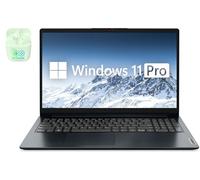 Lenovo Computer portatile FHD IdeaPad Business da 15,6", Intel Core i5, Windows 11 Pro con Microsoft Office Lifetime Suite, auricolari PLUSERA, blu (Intel Core i5, 12 GB di RAM, SSD da 512 GB)
