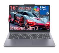 Lenovo Computer portatile IdeaPad 3, Intel 8-Core i5-13420H, 16" FHD+, 8GB DDR5 RAM, 256GB PCIe SSD con 500GB Ext HDD, WiFi 6, Bluetooth 5.2, AI Experience Copilot Business, Type-C, HDMI, Luna Grey
