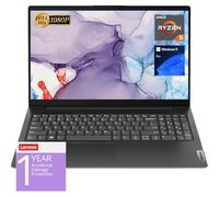 Lenovo Computer portatile V15, display FHD da 15,6", processore AMD Ryzen 5 5500U Hexa-core (Beat i7-1065G7), 16 GB di RAM, SSD da 2 TB, RJ-45, tastiera numerica, Wi-Fi, Windows 11 Pro, nero, ADP