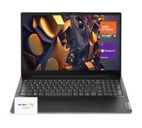 Lenovo Computer portatile V15 Gen 4, display FHD da 15,6 pollici, processore AMD Ryzen 3 7320U, batteria a lunga durata, RJ-45, USB-C, HDMI, con pacchetto WOWPC, Windows 11 Pro (16 GB di RAM | SSD