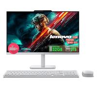 Lenovo Desktop tutto in uno con CPU Intel Ultra-Fast 4-Core | Display Full HD da 24 pollici | 16 GB di RAM, SSD PCIe da 1 TB | Wi-Fi 6| Bluetooth| USB, porta Ethernet | Windows 11 | Uscita HDMI |