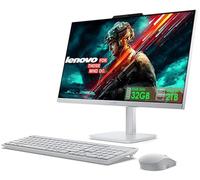 Lenovo Desktop tutto in uno con CPU Intel Ultra-Fast 4-Core | Display Full HD da 24 pollici | 32 GB di RAM, SSD PCIe da 2 TB | Wi-Fi 6| Bluetooth| USB, porta Ethernet | Windows 11 | Uscita HDMI |
