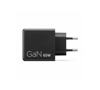 Lenovo Dual USB-C 65 W GaN Charger | Caricatore ideale per laptop e cellulare | Nero