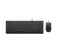 Lenovo Essential Wired Combo Tastatur-und-Maus-Set Tastiera 4X31R64414