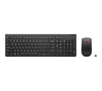 Lenovo Essential Wireless Combo tastiera e mouse Gen2 Nero-US Euro