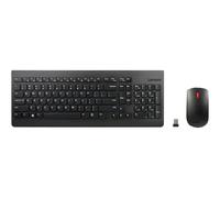 LENOVO - Tastiera e Mouse Wireless Colore Nero - SPEDIZIONE GRATUITA