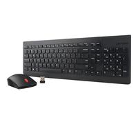 LENOVO - Tastiera e Mouse Wireless Colore Nero - SPEDIZIONE GRATUITA