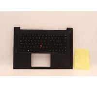 Lenovo Extreme P1 5 X1 5 Tastiera Palmrest Top Cover Svizzera Nero 5M11D12087