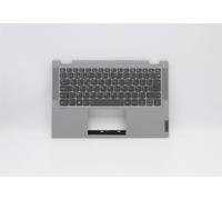 Lenovo Flessibile 5-14ITL05 Tastiera Palmrest Top Cover Belgio Grigio 5CB0Y85322