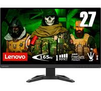 Lenovo G27-37 | Monitor da gioco Full HD da 27" | 1920 x 1080 | 165 Hz | Tempo di risposta 1 ms | HDMI | DisplayPort | AMD Radeon | FreeSync | Nero