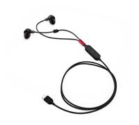 Lenovo Go Cuffie Auricolari con cavo In Ear - Cancellazione Attiva del Rumore AN