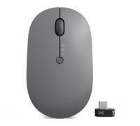 Lenovo Go Multi-Device Mouse da ufficio ambidestro RF Wireless + Bluetooth Ottico 2400 DPI - Nouvo