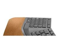 Lenovo Go Wireless Split Keyboard RF Wireless Desktop Grigio Francese - Nouvo