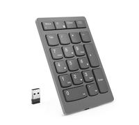 Lenovo Go Wireless tastiera numerica Universale Bluetooth/USB/RF Senza fili Grigia - Nouvo