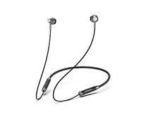 Lenovo HE06 - Auricolari wireless Bluetooth 5.0, impermeabili, magnetici, con archetto da collo, con microfono (nero)