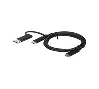 Lenovo HYBRID USB-C with USB-A, 4X90U90618, schwarz, 3 feet Single
