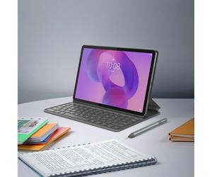 Lenovo Idea Tab 11 8GB 256GB 5G - Luna Grey + Pen Processore MediaTek Dimensity 6300 da 2,4 GHz , Android 15 o versioni successive, 256 GB UFS 2.2 - ZAFM0169SE