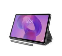 Lenovo Idea Tab - College Tablet - Display touchscreen IPS da 11″ 2.5K - 90Hz - MediaTek Dimensity 6300-4 GB di memoria - 128 GB di memoria - Braccio integrato Mali-G57 MC2 Tab Pen e custodia Folio