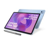 Lenovo Idea Tab Tablet - Display 11" 2.5K (2560x1600) 90Hz, Processore Mediatek Dimenity 6300, RAM 8GB, Memoria 256GB, WiFi 5, Tablet Android 15, Tab Pen inclusa - Polar Blue