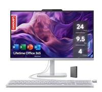 Lenovo IdeaCentre 24" FHD All-in-One Desktop Computer con Lifetime Office 365 per il Web • 16 GB di RAM • 1 TB di storage (SSD da 512 GB con 512 GB esterni) • Intel Core • Tastiera e mouse cablati