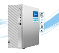 Lenovo IdeaCentre 3 Computer desktop con tecnologia AI, 64 GB di RAM, SSD da 1 TB e SSD portatile da 128 GB, Intel Core i5-14400, Wi-Fi 6 | RJ-45 | VGA, lettore di schede, pronto per passeggero,