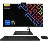 Lenovo IdeaCentre 3i 27" FHD Touchscreen All-in-One Desktop Computer - Intel 10-Core i7-13620H fino a 4,9 GHz, 32 GB RAM, 1 TB NVMe SSD, Intel UHD Graphics, Audio by Harman, Windows 11 Home