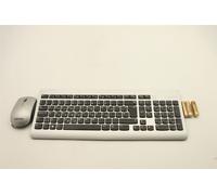 Lenovo Ideacentre 3-27IMB05 Tastiera Wireless Mouse Greco Argento 00XH861