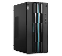 Lenovo Ideacentre Gaming 5 17ACN7 - Computer desktop (AMD Ryzen 5 5600G, 8 GB RAM, 512 GB SSD, NVIDIA GeForce RTX 3050-12 GB, Windows 11 Home) Tastiera AZERTY (Francese) e Mouse USB, colore: Nero