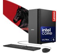 Lenovo IdeaCentre Secure & Productive Business Tower Desktop, Intel 10-Core Ultra 5 225, 32GB DDR5 RAM, 1TB di storage (512GB SSD & 500GB HDD), HDMI + VGA, Wi-Fi 6E, RJ-45, USB-C, Windows 11 Pro