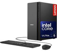 Lenovo IdeaCentre Secure & Productive Business Tower Desktop, Intel 20-Core Ultra 7 265, 32GB DDR5 RAM, 1TB di storage (512GB SSD & 500GB HDD), HDMI + VGA, Wi-Fi 6E, RJ-45, USB-C, Windows 11