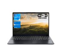 Lenovo IdealPad 1 - Computer portatile, display FHD da 15,6", Intel Pentium Silver N6000, 12 GB di RAM, SSD da 512 GB, Webcam, Type-C, lettore di schede SD, Wi-Fi 6, Windows 11 Home, 1 anno Microsoft