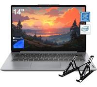 Lenovo IdeaPad 1 Business Laptop - Display HD da 14 pollici, Intel Celeron N4020, 4 GB di RAM, 128 GB eMMC, scheda grafica Intel UHD, Wi-Fi 6, Windows 11 Pro, con supporto per laptop