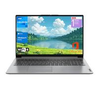 Lenovo IdeaPad 1 - Computer portatile domestico, display FHD da 15,6", processore Intel Celeron Dual Core, 12 GB di RAM, 384 GB di memoria (128 GB eMMC + 256 GB PCIe), 1 anno Office 365, Wi-Fi 6,