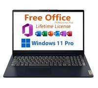 Lenovo IdeaPad 1 - Computer portatile FHD sottile e leggero da 15,6", AMD Ryzen 5 7520U, con ufficio a vita, 8 GB LPDDR5,256 GB SSD, Windows 11 Pro, WiFi 6, durata della batteria 9 ore, blu abisso,