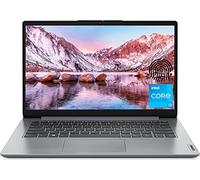 Lenovo IdeaPad 1 - Computer portatile HD da 14" per studenti, Intel Core i3-1215U (6 core, fino a 4,4 GHz), RAM DDR4 da 20 GB, SSD NVMe da 512 GB, lettore di impronte digitali, WiFi 6, webcam, Type-A