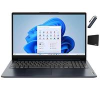 Lenovo Ideapad 1 - Computer portatile HD da 15,6", Intel Celeron N4500, 12 GB DDR4, 128 GB eMMC, W11HS, Microsoft Office 365 per un anno, colore: blu abisso con accessori