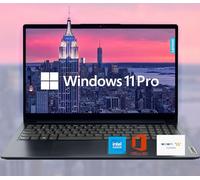 Lenovo IdeaPad 15,6" HD antiriflesso w/1 anno Microsoft 365, 20GB RAM, 1.1TB SSD, Windows 11 Pro, WiFi 6, HDMI, USB-C, processore Intel, lettore di schede SD, fino a 9,5 ore di durata della batteria