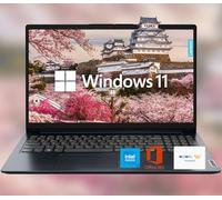 Lenovo IdeaPad 15,6" HD antiriflesso w/1 anno Microsoft 365, 8GB RAM, 128GB SSD, Windows 11 Home, processore Intel, WiFi 6, HDMI, USB-C, lettore di schede SD, fino a 9,5 ore di durata della batteria