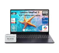 Lenovo Ideapad 1i 2026 Computer portatile con touchscreen da 15 pollici, laptop FHD IPS touch screen da 15,6", Intel 10-Core i5-1335U (Beat i7-1255U), Windows 11 Pro 16 GB RAM 512 GB SSD, tastierino