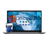 Lenovo Ideapad 1i - Computer portatile aziendale e studente, con Lifetime Office 2021, laptop touch antiriflesso FHD IPS da 15,6", Intel Core i3-1215U (6core), RAM da 8 GB, SSD da 512 GB, Win11 Pro