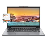 Lenovo IdeaPad 1i Laptop Display HD da 14", processore Intel Pentium Silver N5030 (4-Core, fino a 3,1 GHz), 4 GB di RAM, SSD NVMe da 128 GB + 128 GB eMMC, durata della batteria 10 ore, Win 11 S con 1