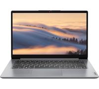 Lenovo Ideapad 1i - Computer portatile sottile e leggero, display HD da 14", Intel Celeron N4020 (fino a 2,80 GHz), 4 GB di RAM 64 GB eMMC, WiFi 6, webcam, batteria 10 ore, Windows 11 S, grigio nuvola