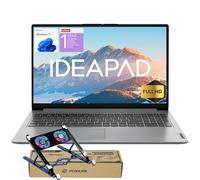 Lenovo IdeaPad 2025 Family Laptop, schermo FHD da 15,6", CPU Intel N6000, 12 GB di RAM, SSD da 512 GB + 128 GB eMMC, batteria 10HR, Win11, ADP da 1 anno + Office 365 con cloud da 1 TB, pacchetto di