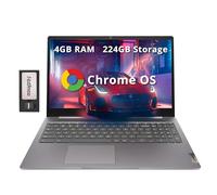 Lenovo Ideapad 3 15.6" FHD Chromebook, Intel Celeron N4500, 4GB RAM, 224GB Archiviazione (64GB SSD+160GB Docking Station Set), Intel UHD Graphics, Tastiera completa, sistema operativo Chrome OS