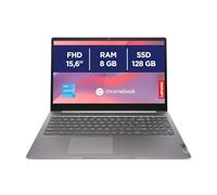 Lenovo IdeaPad 3 Chromebook - Display Notebook 15,6" FHD (1920x1080) IPS, Intel Celeron N4500, 8GB RAM, 128GB SSD, WiFi 6, Bluetooth 5.2, Tastiera italiana, ChromeOS - Arctic Grey