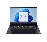 Lenovo IdeaPad 3 portatile, display HD+ da 17,3 pollici, AMD Ryzen 5 5500U, 8 GB di RAM, 512 GB di archiviazione, grafica AMD Radeon 7, Windows 11 Home, Abyss Blue