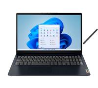 Lenovo Ideapad 3i 15.6 FHD Touchscreen Laptop | Processore Intel Core i5-1155G7 | Grafica Intel Iris Xe | 8 GB di RAM | SSD da 512 GB | Windows 11 Home | Bundle con penna stilo, blu
