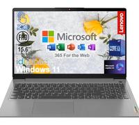 Lenovo Ideapad 3i Laptop per studenti e aziendali | Touchscreen da 15,6 pollici | Intel Core i3 | 40 GB di RAM e 2 TB SSD | Copilot AI | WiFi-6 | Windows 11 | Lifetime Microsoft Office 365 per il Web